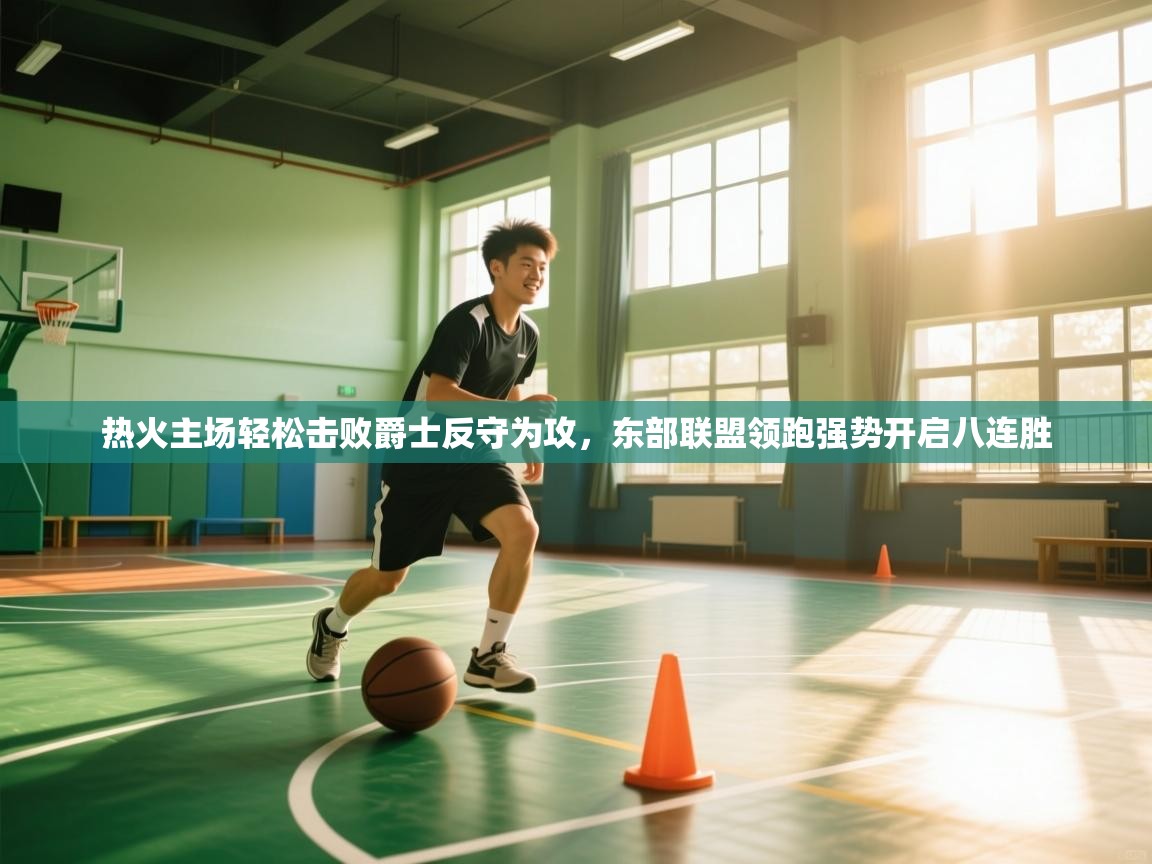 热火主场轻松击败爵士反守为攻,东部联盟领跑强势开启八连胜 第2张